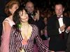 Lars Von Trier applauding Björk at the Cannes Film Festival.
