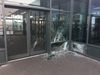 The damages in Keflavik Airport.