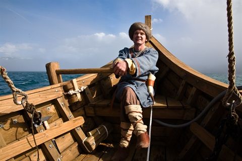 Valdimar Elíasson - The Viking Ship in Dýrafjörður
