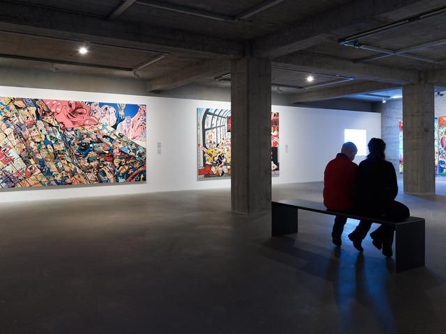 Guided tours through the Erró exhibition in April