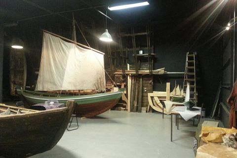 Boat- and gift of nature exhibition Reykholar