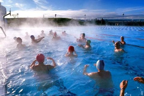 Klébergslaug, Swimming Pool