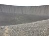 Drawing images into the crater is a popular pastime it seems.
