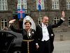 The President and First Lady of Iceland.