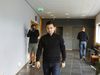 Nikolaj Olsen at the Reykjanes district court this morning.