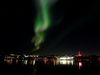 Northern Lights above Lake Tjörnin in central Reykjavik last year.