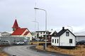 Körfubolti Bæjarbragurinn mótast að talsverðu leyti af gengi íþróttaliðanna. Hér sést Jóhann Árni Ólafsson, leikmaður Grindvíkur, með boltann.