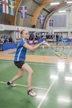 Þórunn Eylands, sigurvegari í U19-flokknum í badminton á Reykjavíkurleikunum. Þórunn Eylands, sigurvegari í U19-flokknum í badminton á Reykjavíkurleikunum.