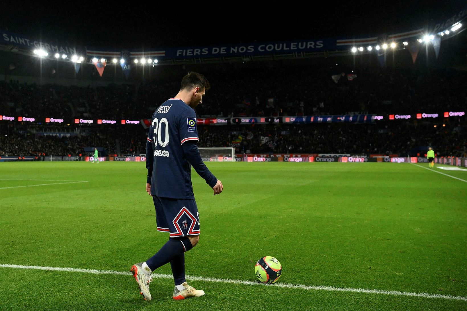Lionel Messi hefur ekki náð að sýna sitt rétta andlit …