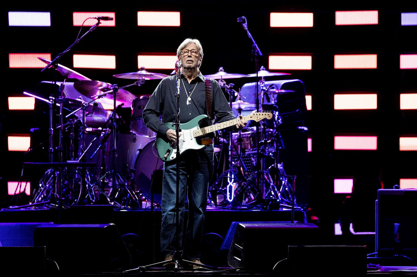 Eric gamli Clapton þekkir enn þá gítarstrengi frá hveitilengjum.