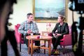 Leiðtogafundur Kim Kielsen, formaður grænlensku landstjórnarinnar, og Mette Frederiksen, forsætisráðherra Danmerkur, á fundi í Nuuk 19. ágúst.