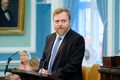 Alþingi Sigmundur Davíð Gunnlaugsson, formaður Miðflokksins, í ræðustól.