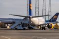 Kyrrsettar Boeing 737 Max-vélar hafa staðið óhreyfðar frá 12. mars.