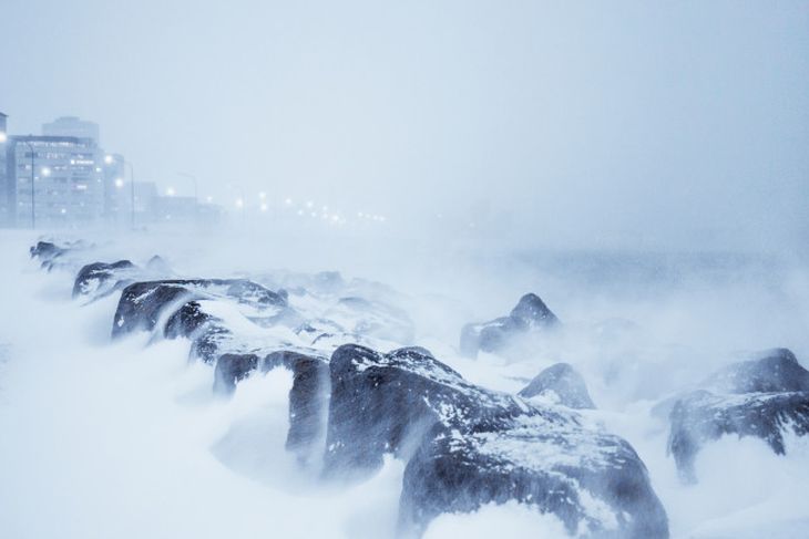 Óskar Páll tók þessa mynd og fleiri við höfuðstöðvar Nýherja. Fleiri myndir má nálgast á ...