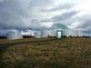 The Pearl in Reykjavik is a dome-shaped building on top of hot water tanks. The planetarium will rise adjacent to it.