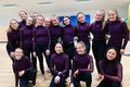 Dynjandi Danshópurinn samdi dans við lag Hatara. Í dag verða þær með danskennslu í Sporthúsinu.