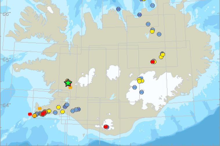 Largest Earthquake to Hit Borgarfjörður in Decades