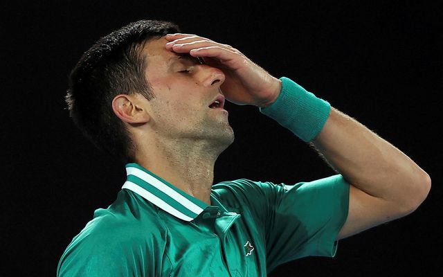 Novak Djokovic á ekki sjö dagana sæla.
