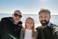 Í Svíþjóð Gunnlaugur Jónsson, Elísabet Gunnarsdóttir og Ragnar Hansson fóru yfir málin í febrúar sem leið.
