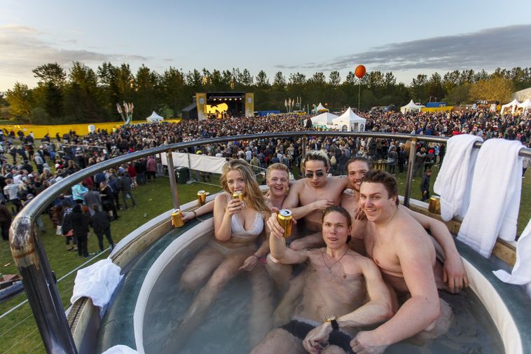 Glimrandi gleði á Secret Solstice