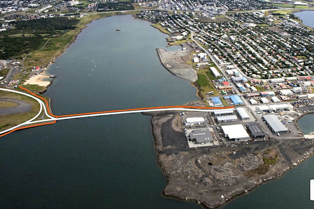 Fossvogsbrúin Hin nýja brú verður um 270 metra löng og mun tengja Reykjavík og Kópavog.