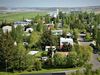 The weather is great right now in Egilsstaðir, East Iceland.