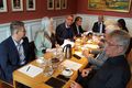 Fundur Formenn þingflokka í gærmorgun. Þar var sett sú áætlun að þingsályktunartillaga um samþykkt orkupakkans yrði afgreidd fyrir lok mánaðarins. Nokkur ólga hefur verið í Sjálfstæðisflokknum vegna málsins.