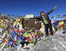 Agnes gekk í fjórtán daga í Annapurna-fjöllunum í Nepal og fór hæst í 5.200 metra hæð.