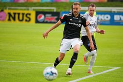 Hólmar Örn Eyjólfsson í leik með Rosenborg gegn FH á síðasta ári.