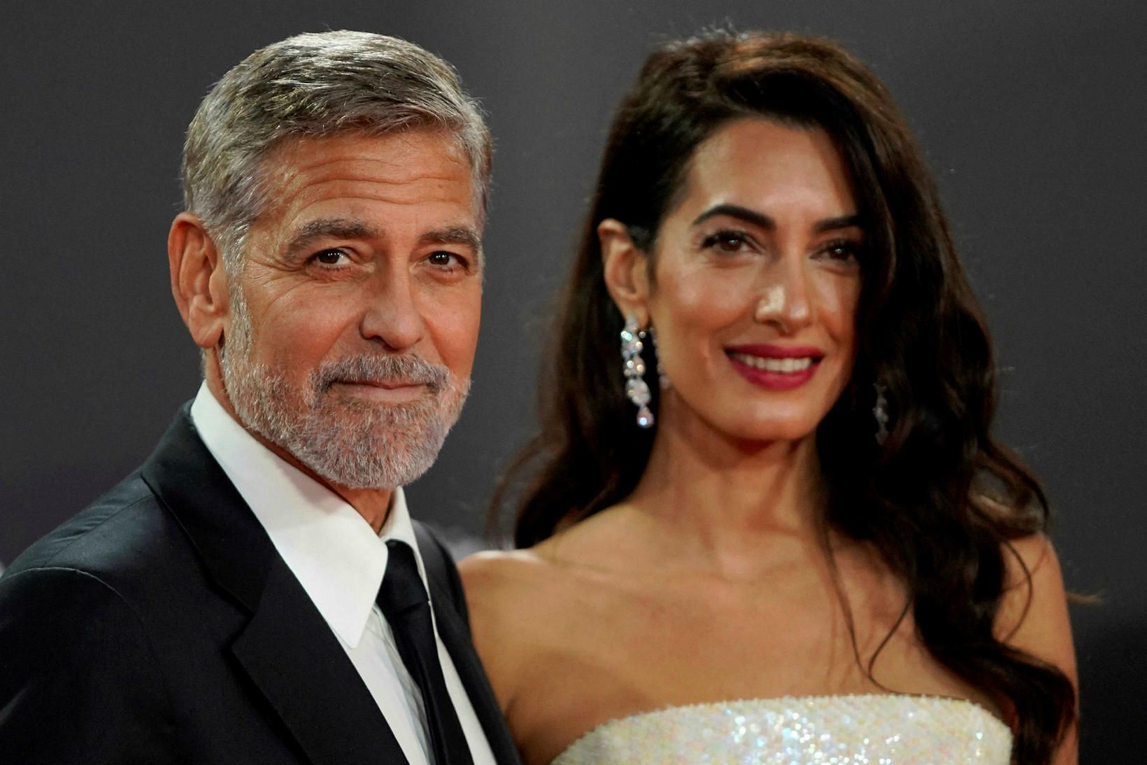 Hjónin George og Amal Clooney.
