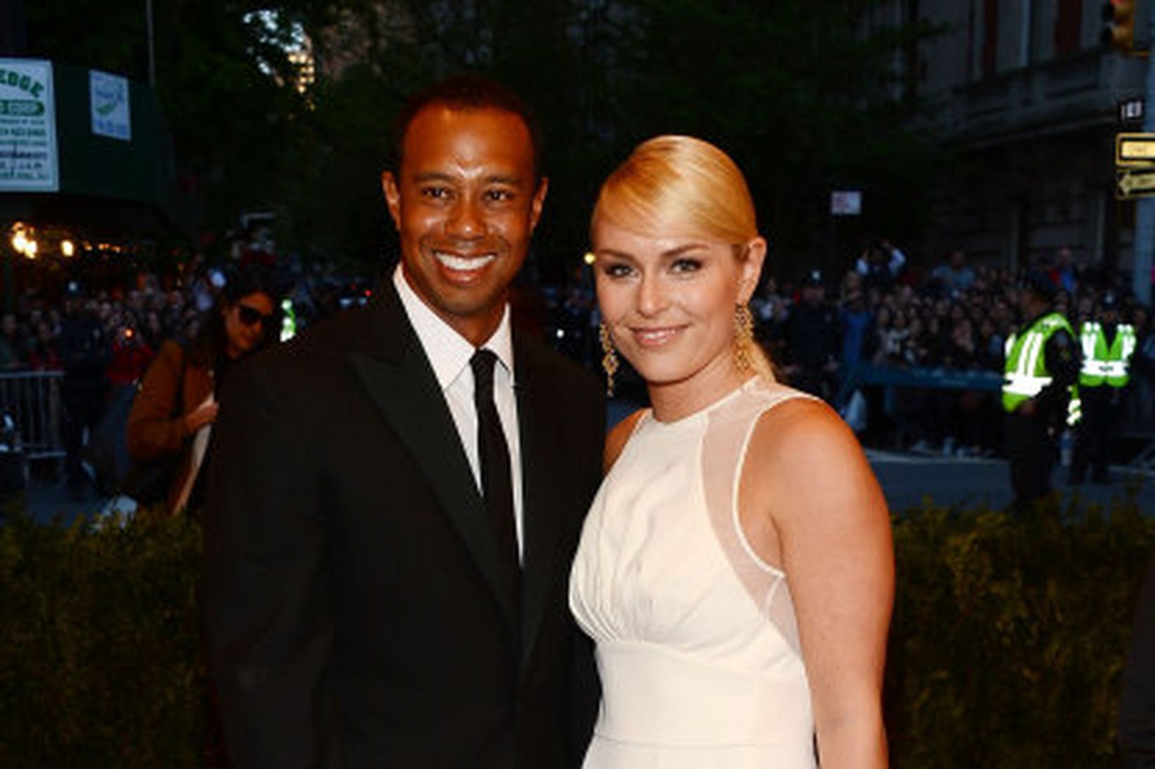 Tiger Woods og Lindsay Vonn árið 2013.