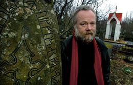 High Chieftain of the Ásatrú society, Hilmar Örn Hilmarsson conducted a sanctification ritual at the ...