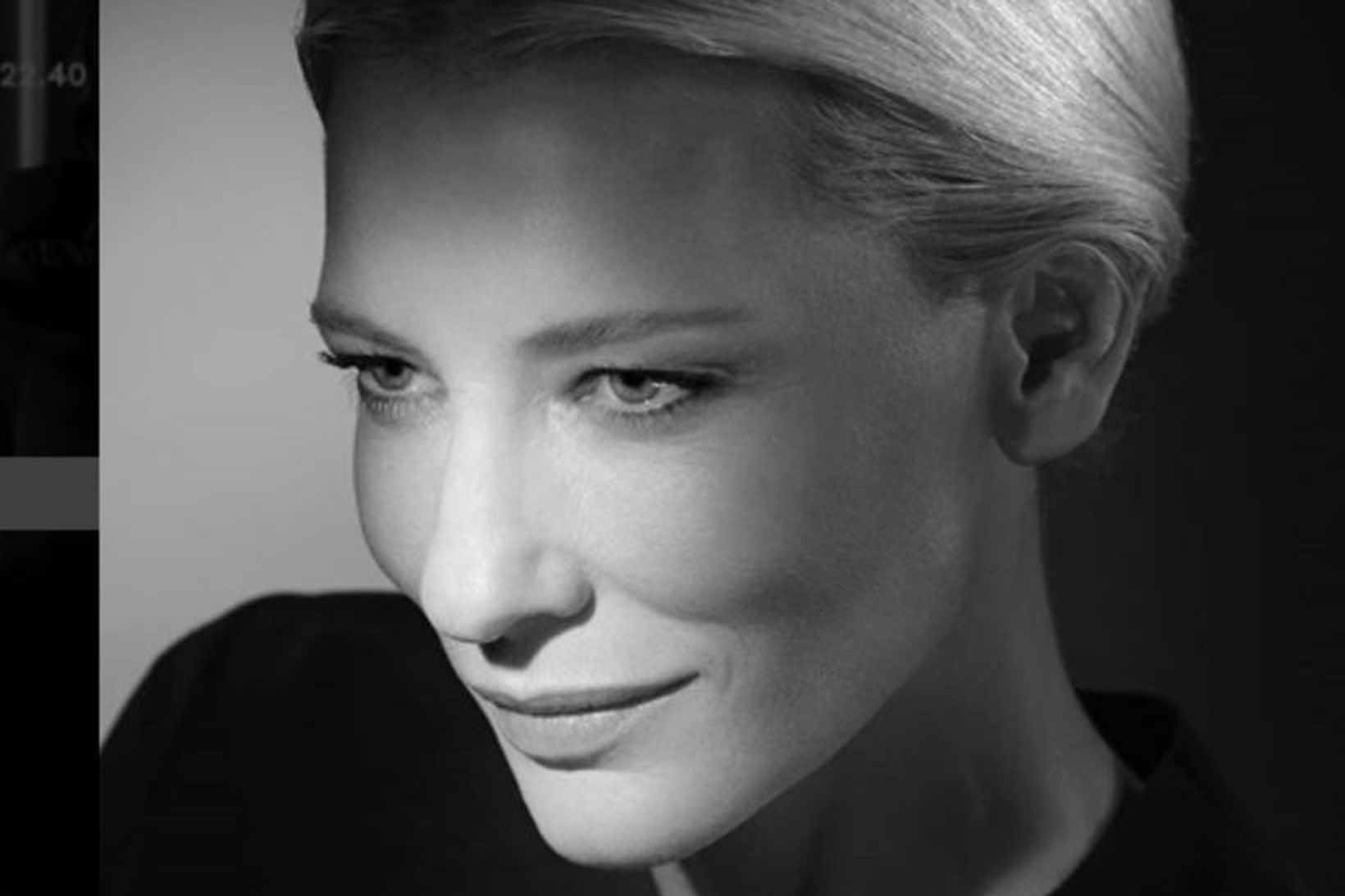 Ljósmynd af Cate Blanchett tekin í Studio Harcourt í París.