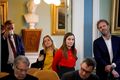 Athygli Umræða um dóm Mannréttindadómstóls Evrópu fór fram á Alþingi í dag og fylgdust þingmenn og ráðherrar vel með umræðunni.