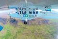 Kyrrsettar Vél Circle Air, af gerðinni GippsAero GA8 Airvan.