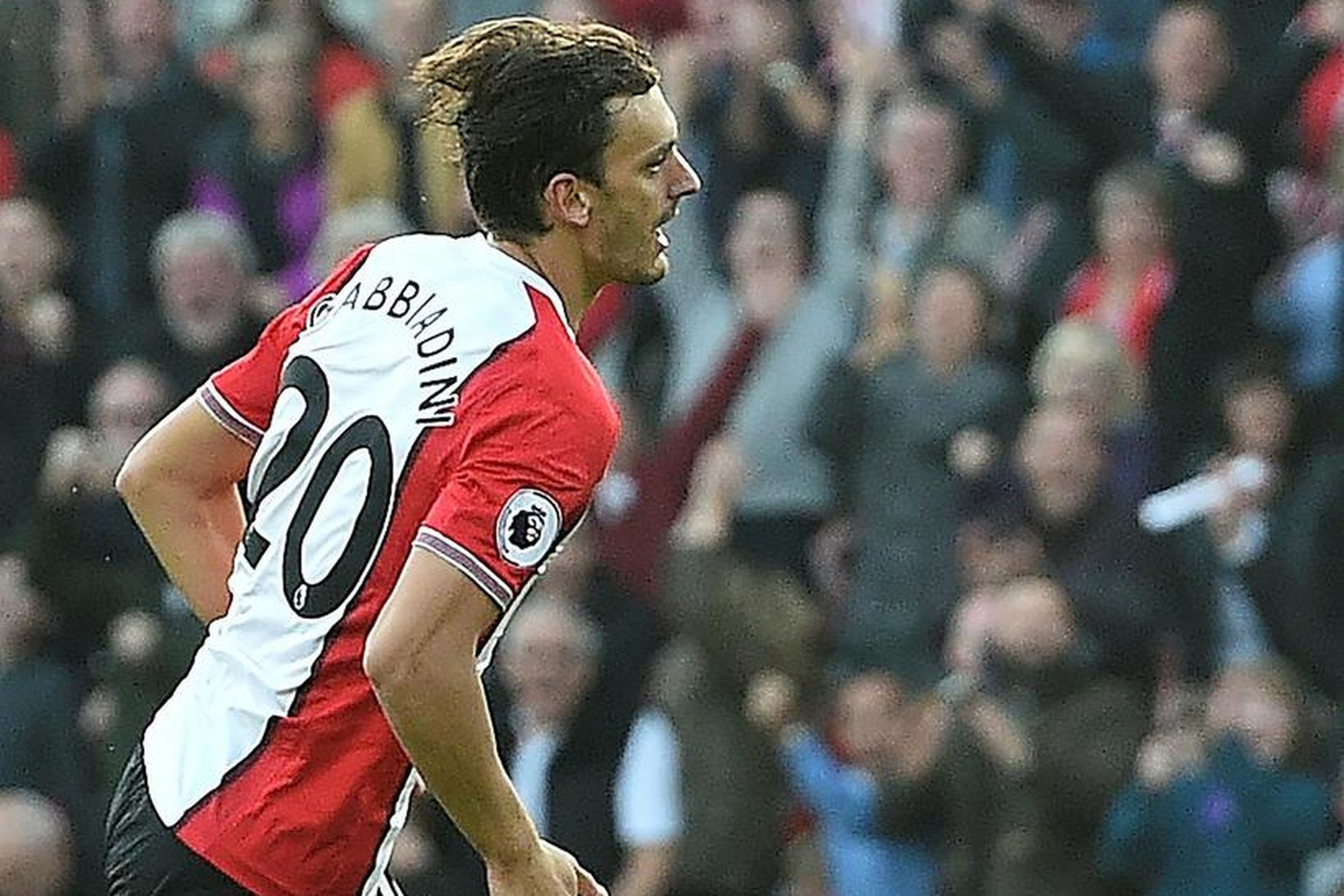 Gabbiadini bjargaði stigi fyrir Southampton