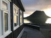 Mount Kirkjufell can be seen right by the restaurant.