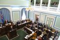 Þingsalur Miklar umræður hafa skapast um þriðja orkupakkann svonefnda og segjast Miðflokksmenn með því vera að benda á ýmsa vankanta.