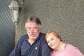 Systkini Oddur Jónsson og Kathleen Holmes njóta samvista á Íslandi eftir að þau hittust í fyrsta sinn en stutt er síðan Kathy vissi af tilvist Odds.