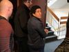 Khaled Cairo leaving Reykjavik District Court today.
